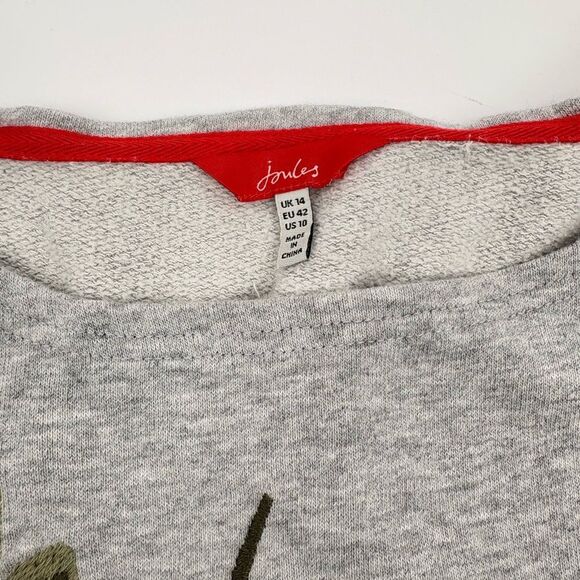 Joules Geraldine Sweater in Greymarl Size 10 - Picture 3 of 8